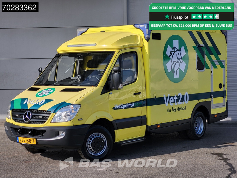 Mercedes-Benz Sprinter 519 CDI 3.0L V6 Automaat 190PK Ambulance Trekhaak Airco Cruise APK 02-2026 Euro6 Rettungswagen Krankenwagen 13m3 Airco Trekhaak - سيارة اسعاف: صورة 1 Mercedes-Benz Sprinter 519 CDI 3.0L V6 Automaat 190PK Ambulance Trekhaak Airco Cruise APK 02-2026 Euro6 Rettungswagen Krankenwagen 13m3 Airco Trekhaak - سيارة اسعاف: صورة 1