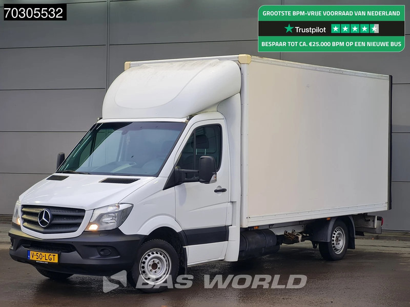 Mercedes-Benz Sprinter CNG Laadklep Automaat Bakwagen Airco Euro6 Meubelbak Koffer Airco - شاحنة مغلقة الصندوق: صورة 1 Mercedes-Benz Sprinter CNG Laadklep Automaat Bakwagen Airco Euro6 Meubelbak Koffer Airco - شاحنة مغلقة الصندوق: صورة 1