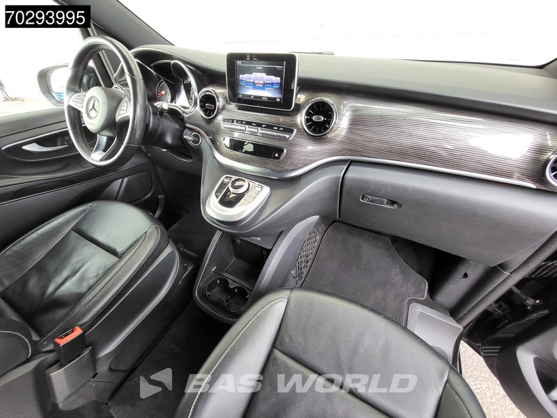 حافلة صغيرة, ميكروباص Mercedes-Benz V-Klasse 300d Ex. BPM + Ex. BTW Avantgarde V-300 XL Personenvervoer 8-Persoons 240PK 2x Schuifdeur Leder LED Xenon Airco Cruise Camera Eu: صورة 12