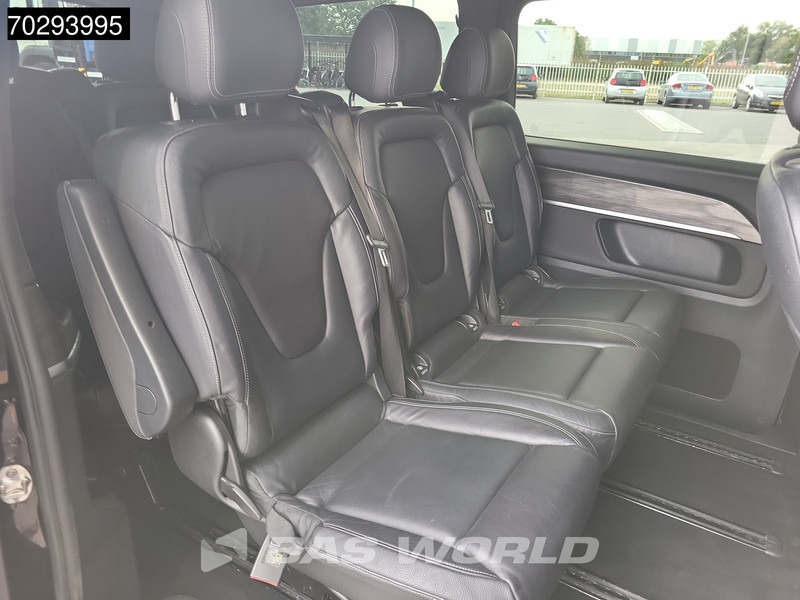 حافلة صغيرة, ميكروباص Mercedes-Benz V-Klasse 300d Ex. BPM + Ex. BTW Avantgarde V-300 XL Personenvervoer 8-Persoons 240PK 2x Schuifdeur Leder LED Xenon Airco Cruise Camera Eu: صورة 11