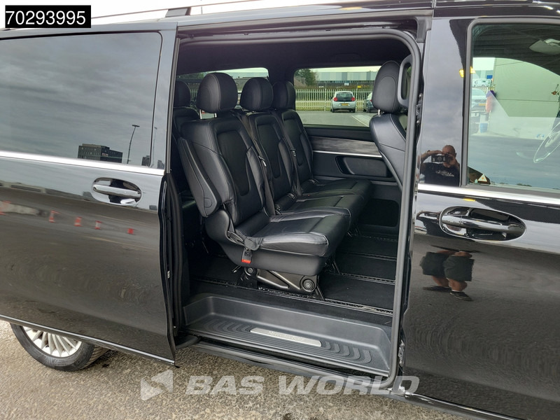 حافلة صغيرة, ميكروباص Mercedes-Benz V-Klasse 300d Ex. BPM + Ex. BTW Avantgarde V-300 XL Personenvervoer 8-Persoons 240PK 2x Schuifdeur Leder LED Xenon Airco Cruise Camera Eu: صورة 8