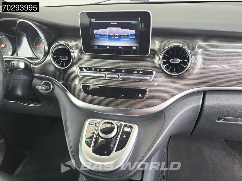 حافلة صغيرة, ميكروباص Mercedes-Benz V-Klasse 300d Ex. BPM + Ex. BTW Avantgarde V-300 XL Personenvervoer 8-Persoons 240PK 2x Schuifdeur Leder LED Xenon Airco Cruise Camera Eu: صورة 16