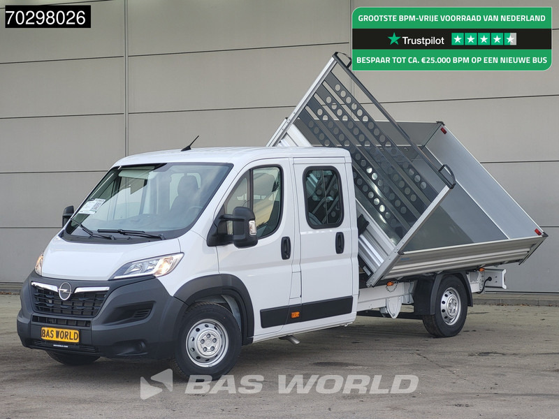 Opel Movano 140PK Driezijdige Kipper Dubbel Cabine Airco Cruise Euro6 Tipper Benne Kieper Dreiseitenkipper Airco Cruise control - قلاب صغير: صورة 1 Opel Movano 140PK Driezijdige Kipper Dubbel Cabine Airco Cruise Euro6 Tipper Benne Kieper Dreiseitenkipper Airco Cruise control - قلاب صغير: صورة 1