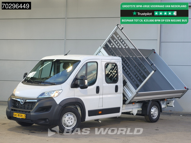 Opel Movano 140PK Driezijdige Kipper Dubbel Cabine Airco Cruise Euro6 Tipper Benne Kieper Dreiseitenkipper Airco Cruise control - قلاب صغير: صورة 1 Opel Movano 140PK Driezijdige Kipper Dubbel Cabine Airco Cruise Euro6 Tipper Benne Kieper Dreiseitenkipper Airco Cruise control - قلاب صغير: صورة 1