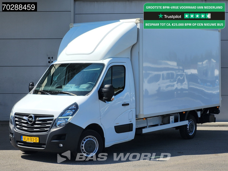 Opel Movano 145PK Laadklep Zijdeur Bakwagen LED Airco Cruise Euro6 Meubelbak Koffer 20m3 Airco Cruise control - شاحنة مغلقة الصندوق: صورة 1 Opel Movano 145PK Laadklep Zijdeur Bakwagen LED Airco Cruise Euro6 Meubelbak Koffer 20m3 Airco Cruise control - شاحنة مغلقة الصندوق: صورة 1