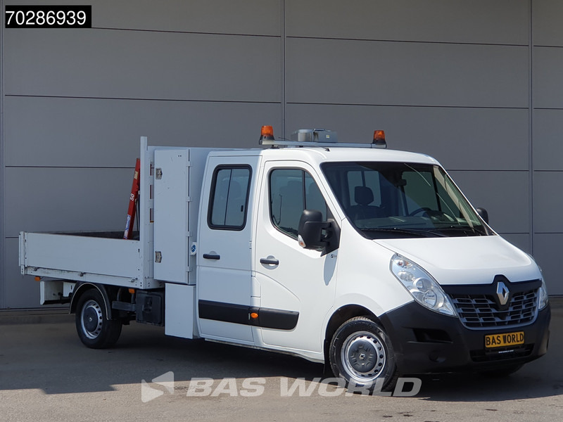 Renault Master 110PK Open Laadbak Kraanwagen HMF 52 Airco Cruise Euro6 Pickup Crane Kranwagen Pritsche Open Box Airco Cruise control - شاحنة مفتوحة: صورة 5 Renault Master 110PK Open Laadbak Kraanwagen HMF 52 Airco Cruise Euro6 Pickup Crane Kranwagen Pritsche Open Box Airco Cruise control - شاحنة مفتوحة: صورة 5