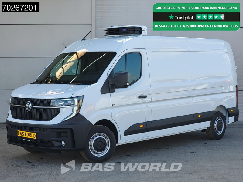 Renault Master 130pk -18 Vries Koelwagen 2025model BPM Vrij Vriezer Carrier Xarios 200 230V stekker LED Camera Parkeersensoren Airco Cruise Koeler Kü - شاحنة مُبرّدة للتوصيل: صورة 1 Renault Master 130pk -18 Vries Koelwagen 2025model BPM Vrij Vriezer Carrier Xarios 200 230V stekker LED Camera Parkeersensoren Airco Cruise Koeler Kü - شاحنة مُبرّدة للتوصيل: صورة 1