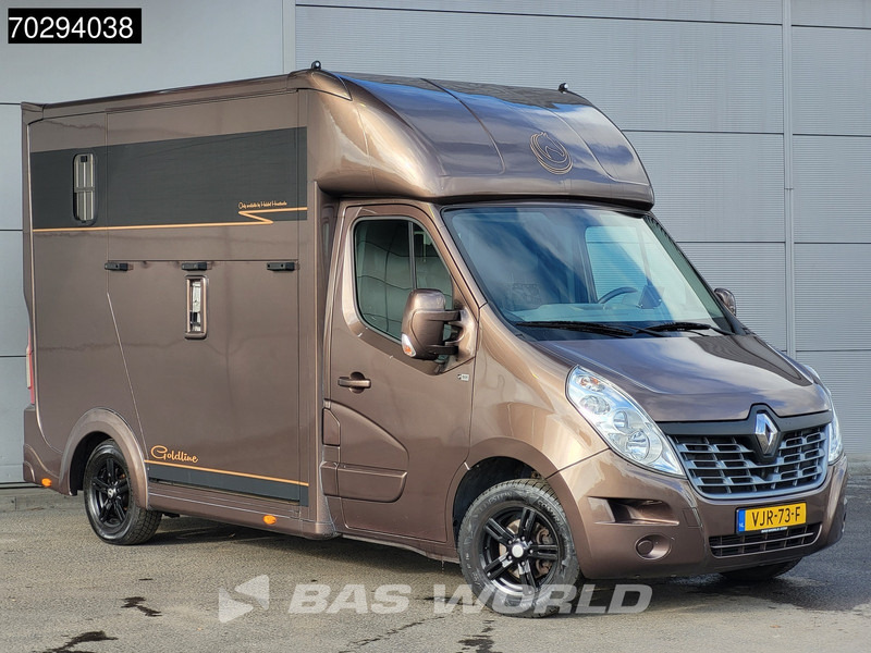 Renault Master 130pk Paardenwagen Hengstenuitvoeren Trekhaak Airco Euro6 Horsetruck Veewagen Horse 14m3 Airco Trekhaak - شاحنة التوصيل: صورة 3 Renault Master 130pk Paardenwagen Hengstenuitvoeren Trekhaak Airco Euro6 Horsetruck Veewagen Horse 14m3 Airco Trekhaak - شاحنة التوصيل: صورة 3