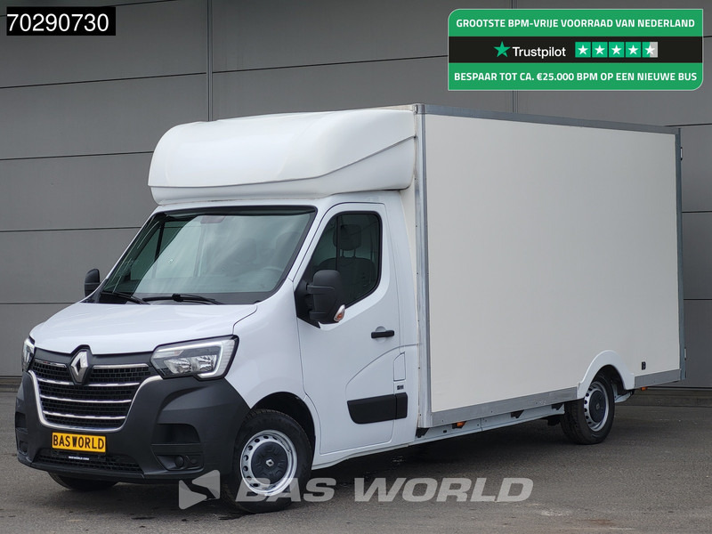 Renault Master 145PK Bakwagen Lowliner Achterdeuren Airco Cruise Euro6 Meubelbak Plancher Foodtruck Paardenwagen 17m3 Airco Cruise control - شاحنة مغلقة الصندوق: صورة 1 Renault Master 145PK Bakwagen Lowliner Achterdeuren Airco Cruise Euro6 Meubelbak Plancher Foodtruck Paardenwagen 17m3 Airco Cruise control - شاحنة مغلقة الصندوق: صورة 1