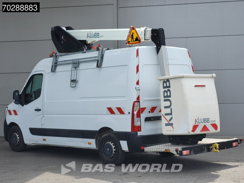 Renault Master 145PK Hoogwerker 11m Werkhoogte Trekhaak LED Euro6 Nacelle Arbeitsbühne 1Personen Trekhaak - شاحنة التوصيل: صورة 3 Renault Master 145PK Hoogwerker 11m Werkhoogte Trekhaak LED Euro6 Nacelle Arbeitsbühne 1Personen Trekhaak - شاحنة التوصيل: صورة 3
