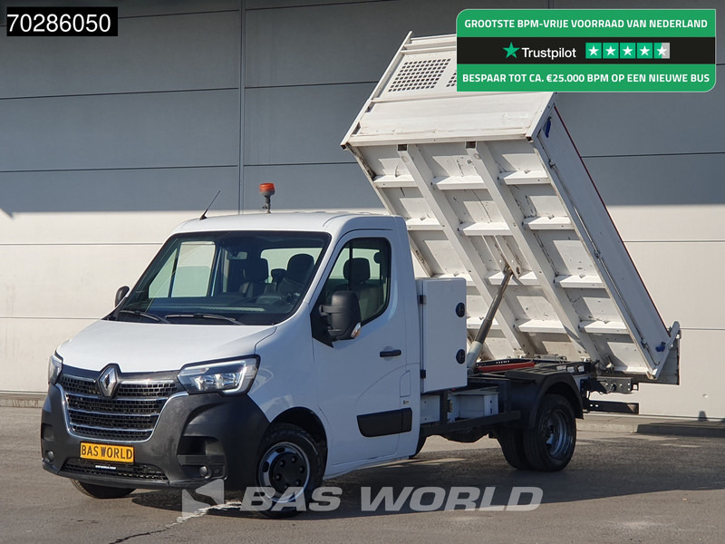 Renault Master 145PK Kipper met Kist Dubbellucht 3,5t Trekhaak Navi Airco Cruise LED Euro6 Tipper Benne Kieper 2m3 Airco Trekhaak Cruise control - قلاب صغير: صورة 1 Renault Master 145PK Kipper met Kist Dubbellucht 3,5t Trekhaak Navi Airco Cruise LED Euro6 Tipper Benne Kieper 2m3 Airco Trekhaak Cruise control - قلاب صغير: صورة 1