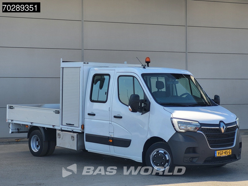 Renault Master 145PK Open Laadbak Dubbellucht 3,5t Trekhaak DC Dubbel Cabine Airco Cruise Euro6 Pritsche Pickup Open Box Airco Trekhaak Cruise contro - شاحنة مفتوحة: صورة 3 Renault Master 145PK Open Laadbak Dubbellucht 3,5t Trekhaak DC Dubbel Cabine Airco Cruise Euro6 Pritsche Pickup Open Box Airco Trekhaak Cruise contro - شاحنة مفتوحة: صورة 3