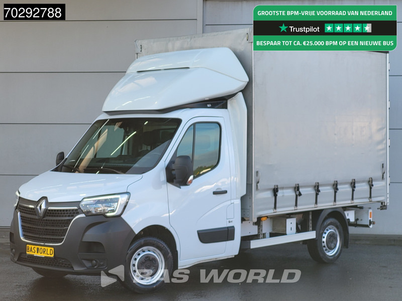 Renault Master 145PK Schuifzeilen Achterdeuren Bakwagen LED Airco Cruise Euro6 Meubelbak Koffer Zeilen Zeilenwagen Schuifzeil Airco Cruise control - شاحنة ستارة جانبية: صورة 1 Renault Master 145PK Schuifzeilen Achterdeuren Bakwagen LED Airco Cruise Euro6 Meubelbak Koffer Zeilen Zeilenwagen Schuifzeil Airco Cruise control - شاحنة ستارة جانبية: صورة 1