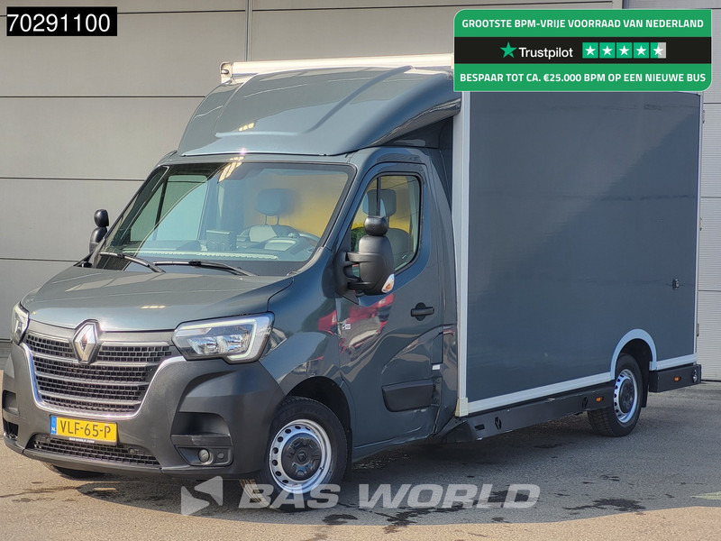 Renault Master 150PK Bakwagen Airco Cruise Luchtvering Meubelbak Plancher Verkoopwagen Foodtruck Paardenwagen 18m3 Airco Cruise control - شاحنة مغلقة الصندوق: صورة 1 Renault Master 150PK Bakwagen Airco Cruise Luchtvering Meubelbak Plancher Verkoopwagen Foodtruck Paardenwagen 18m3 Airco Cruise control - شاحنة مغلقة الصندوق: صورة 1