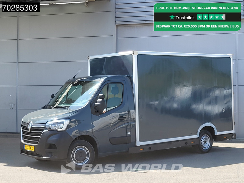 Renault Master 150PK Bakwagen Airco Cruise Luchtvering Meubelbak Plancher Verkoopwagen Foodtruck Paardenwagen 18m3 Airco Cruise control - شاحنة مغلقة الصندوق: صورة 1 Renault Master 150PK Bakwagen Airco Cruise Luchtvering Meubelbak Plancher Verkoopwagen Foodtruck Paardenwagen 18m3 Airco Cruise control - شاحنة مغلقة الصندوق: صورة 1