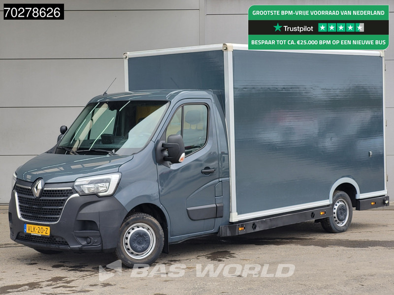 Renault Master 150PK Bakwagen Airco Cruise Luchtvering Meubelbak Plancher Verkoopwagen Foodtruck Paardenwagen 18m3 Airco Cruise control - شاحنة مغلقة الصندوق: صورة 1 Renault Master 150PK Bakwagen Airco Cruise Luchtvering Meubelbak Plancher Verkoopwagen Foodtruck Paardenwagen 18m3 Airco Cruise control - شاحنة مغلقة الصندوق: صورة 1