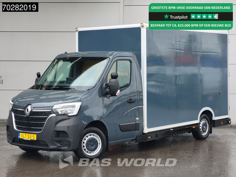 Renault Master 150PK Bakwagen Airco Cruise Luchtvering Meubelbak Plancher Verkoopwagen Foodtruck Paardenwagen Airco Cruise control - شاحنة مغلقة الصندوق: صورة 1 Renault Master 150PK Bakwagen Airco Cruise Luchtvering Meubelbak Plancher Verkoopwagen Foodtruck Paardenwagen Airco Cruise control - شاحنة مغلقة الصندوق: صورة 1