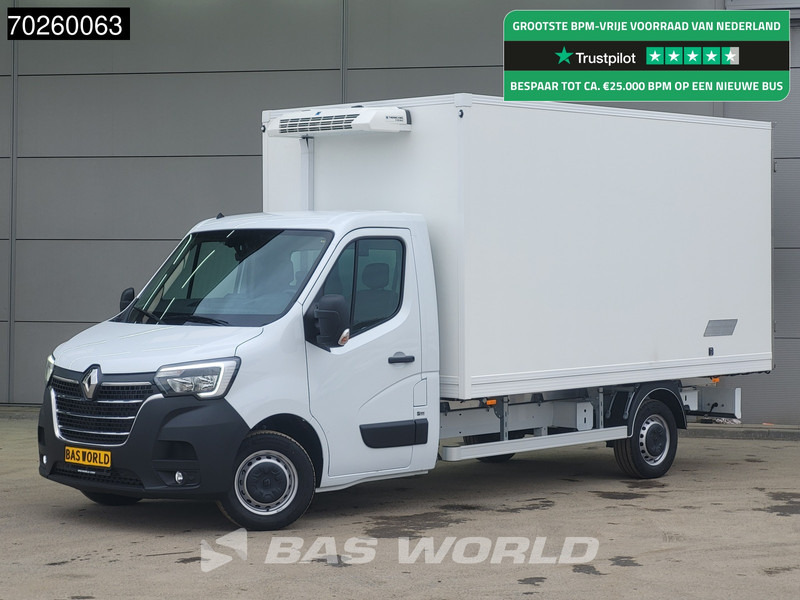 Renault Master 165PK -15 Vriezer Koelwagen Thermo King V-200 MAX 230V stekker Koel Koeler Vries Kühlwagen Bakwagen Kühlkoffer Frigo 17m3 Airco Cruise - شاحنة مُبرّدة للتوصيل: صورة 1 Renault Master 165PK -15 Vriezer Koelwagen Thermo King V-200 MAX 230V stekker Koel Koeler Vries Kühlwagen Bakwagen Kühlkoffer Frigo 17m3 Airco Cruise - شاحنة مُبرّدة للتوصيل: صورة 1