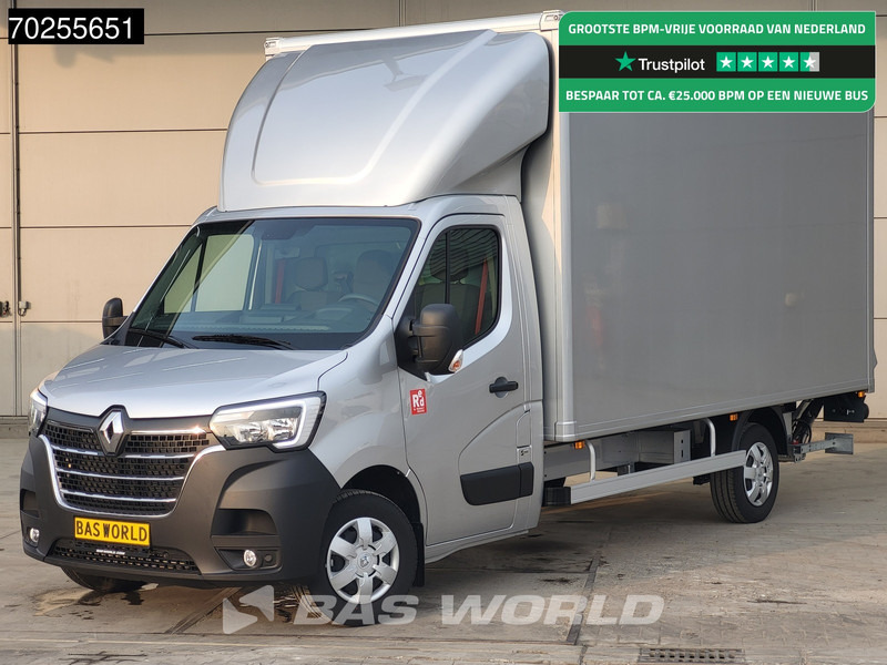 Renault Master 165PK Laadklep Bakwagen Zijdeur Navi Cruise Airco Meubelbak Koffer 21m3 Airco Cruise control - شاحنة مغلقة الصندوق: صورة 1 Renault Master 165PK Laadklep Bakwagen Zijdeur Navi Cruise Airco Meubelbak Koffer 21m3 Airco Cruise control - شاحنة مغلقة الصندوق: صورة 1