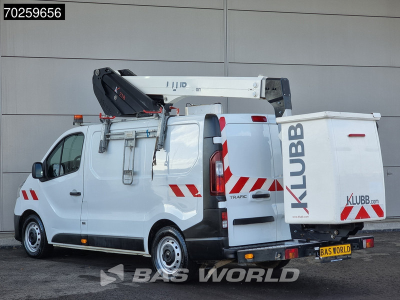 Renault Trafic 145pk Hoogwerker 11,4meter Werkhoogte LED Airco Cruise Werkplaatsinrichting Euro6 Nacelle Arbeitsbühne Klubb K21B Hubarbeitsbühn - شاحنة التوصيل: صورة 5 Renault Trafic 145pk Hoogwerker 11,4meter Werkhoogte LED Airco Cruise Werkplaatsinrichting Euro6 Nacelle Arbeitsbühne Klubb K21B Hubarbeitsbühn - شاحنة التوصيل: صورة 5