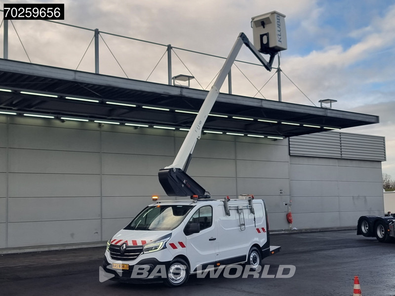 Renault Trafic 145pk Klubb K21B 11,4meter werkhoogte Hoogwerker Euro6 Nacelle Arbeitsbühne 5m3 Airco Cruise control - شاحنة التوصيل: صورة 2 Renault Trafic 145pk Klubb K21B 11,4meter werkhoogte Hoogwerker Euro6 Nacelle Arbeitsbühne 5m3 Airco Cruise control - شاحنة التوصيل: صورة 2