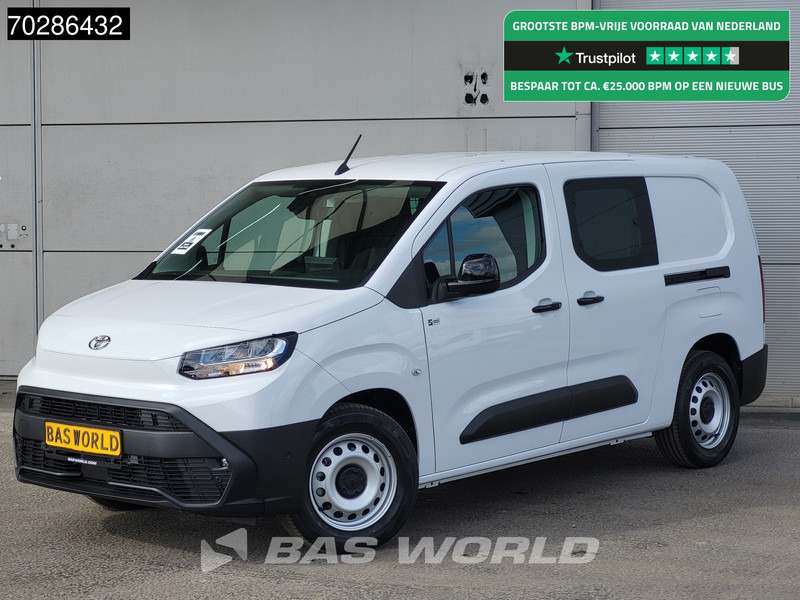 Toyota ProAce City 136pk Elektrisch 50kWh Long 2x Schuifdeur WLTP 275km LED Airco CarPlay Camera Parkeersensoren 3m3 Airco Cruise control - فان المدمجة, فان كهربائية: صورة 1 Toyota ProAce City 136pk Elektrisch 50kWh Long 2x Schuifdeur WLTP 275km LED Airco CarPlay Camera Parkeersensoren 3m3 Airco Cruise control - فان المدمجة, فان كهربائية: صورة 1