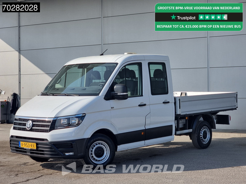 Volkswagen Crafter 102pk Open Laadbak Dubbel Cabine Trekhaak Airco Cruise Camera Euro6 Pritsche Open Box Pickup Airco Dubbel cabine Trekhaak Cruise - شاحنة مفتوحة: صورة 1 Volkswagen Crafter 102pk Open Laadbak Dubbel Cabine Trekhaak Airco Cruise Camera Euro6 Pritsche Open Box Pickup Airco Dubbel cabine Trekhaak Cruise - شاحنة مفتوحة: صورة 1