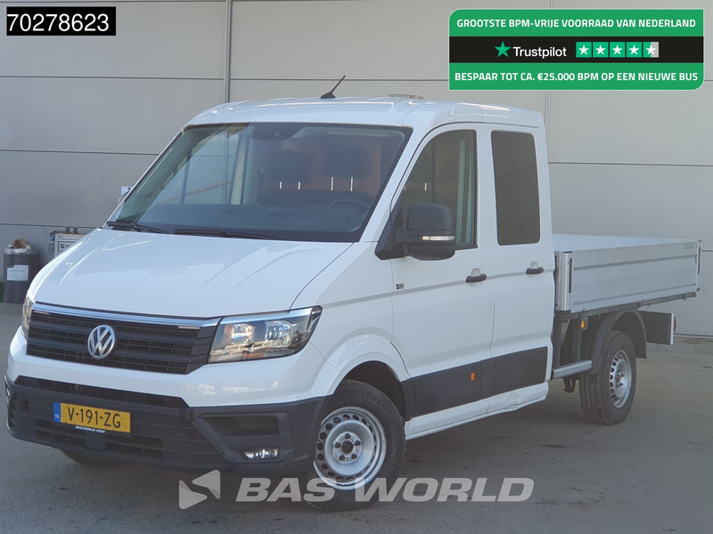 Volkswagen Crafter 102pk Open Laadbak Dubbel Cabine Trekhaak Airco Cruise Camera Euro6 Tipper Benne Kieper 2m3 Airco Dubbel cabine Trekhaak Cruise - شاحنة مفتوحة: صورة 1 Volkswagen Crafter 102pk Open Laadbak Dubbel Cabine Trekhaak Airco Cruise Camera Euro6 Tipper Benne Kieper 2m3 Airco Dubbel cabine Trekhaak Cruise - شاحنة مفتوحة: صورة 1