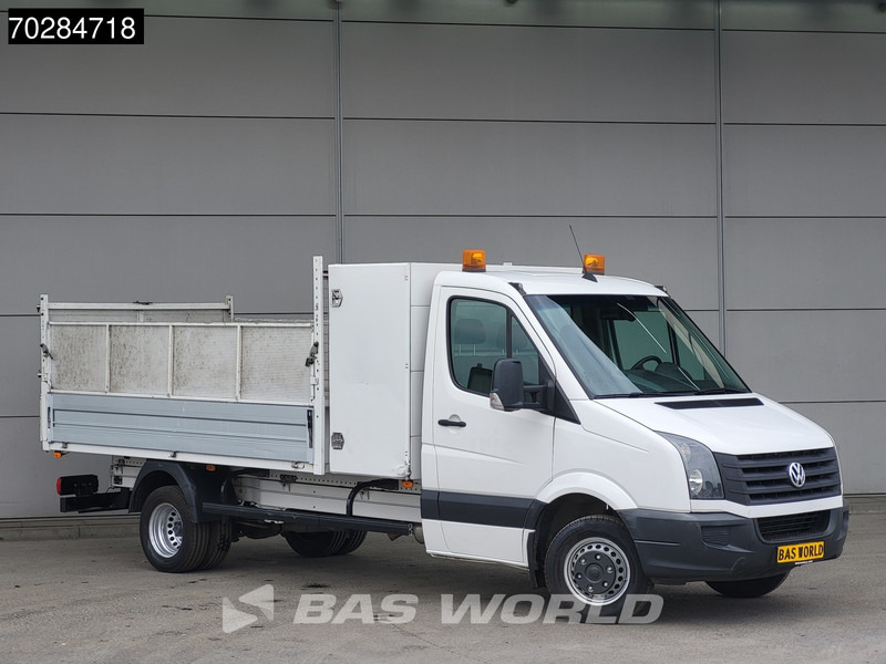 Volkswagen Crafter 136pk Open Laadbak met Kist Dubbellucht 3,5t Trekhaak Pritsche Pickup Open Box Trekhaak - شاحنة مفتوحة: صورة 3 Volkswagen Crafter 136pk Open Laadbak met Kist Dubbellucht 3,5t Trekhaak Pritsche Pickup Open Box Trekhaak - شاحنة مفتوحة: صورة 3