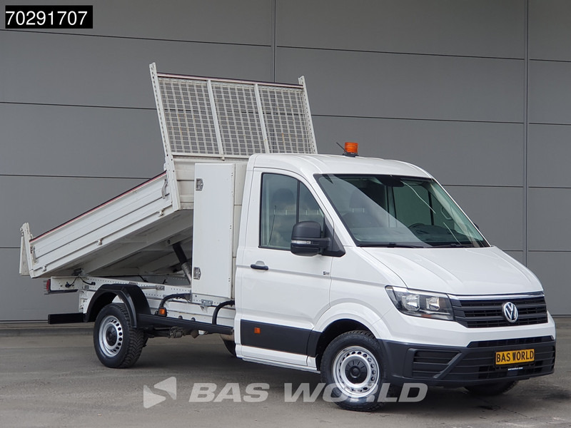 Volkswagen Crafter 140pk Open Laadbak met Kist Trekhaak Airco Euro6 Pritsche Pickup Open Box Airco Trekhaak - شاحنة مفتوحة: صورة 3 Volkswagen Crafter 140pk Open Laadbak met Kist Trekhaak Airco Euro6 Pritsche Pickup Open Box Airco Trekhaak - شاحنة مفتوحة: صورة 3
