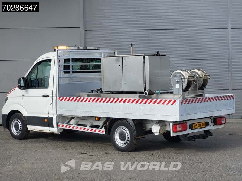 Volkswagen Crafter 177pk Automaat Open Laadbak Reinigingswagen Trekhaak Airco Cruise Euro6 Pritsche Pickup Open Box Hogedrukspuit Waterpomp Airco T - شاحنة مفتوحة: صورة 2 Volkswagen Crafter 177pk Automaat Open Laadbak Reinigingswagen Trekhaak Airco Cruise Euro6 Pritsche Pickup Open Box Hogedrukspuit Waterpomp Airco T - شاحنة مفتوحة: صورة 2
