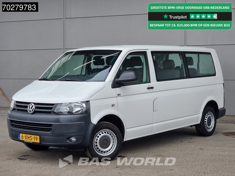 Volkswagen Transporter Kombi 2.0 TDI 84pk Personenvervoer incl. BPM/ex. BTW 9 Persoons Taxi TV Trekhaak Airco Cruise Passenger Transport Kombi Tourer L2 2m3 Airco Trekhaa - حافلة صغيرة, ميكروباص: صورة 1 Volkswagen Transporter Kombi 2.0 TDI 84pk Personenvervoer incl. BPM/ex. BTW 9 Persoons Taxi TV Trekhaak Airco Cruise Passenger Transport Kombi Tourer L2 2m3 Airco Trekhaa - حافلة صغيرة, ميكروباص: صورة 1