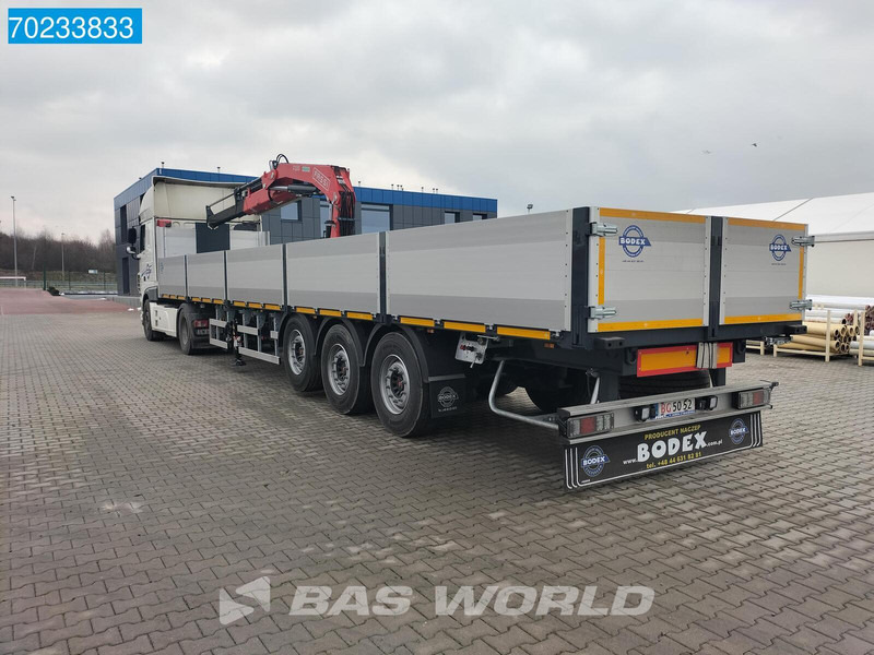 Bodex KIS3B 3 axles NEW! Fassi F235A.0.23 - نصف مقطورة مسطحة: صورة 5 Bodex KIS3B 3 axles NEW! Fassi F235A.0.23 - نصف مقطورة مسطحة: صورة 5