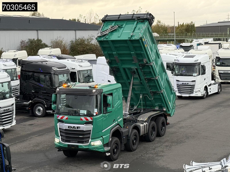 جديدة شاحنة قلاب DAF XF 530 8X4 NEW Meiller 3 sided tipper Big-Axle Intarder Automatic Euro 6: صورة 12