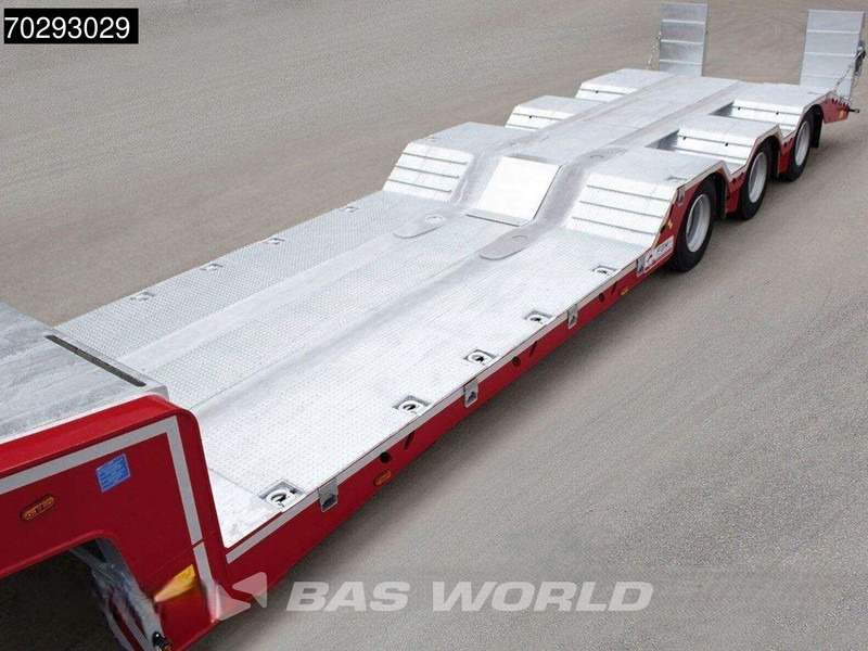 عربة منخفضة مسطحة نصف مقطورة FGM FGM37 lift/steering axle: صورة 7
