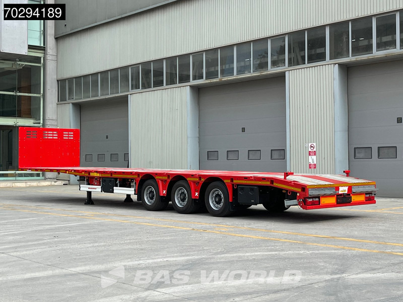 Kässbohrer 3 axles 3 axles mega extendable HD platform - عربة منخفضة مسطحة نصف مقطورة: صورة 3 Kässbohrer 3 axles 3 axles mega extendable HD platform - عربة منخفضة مسطحة نصف مقطورة: صورة 3