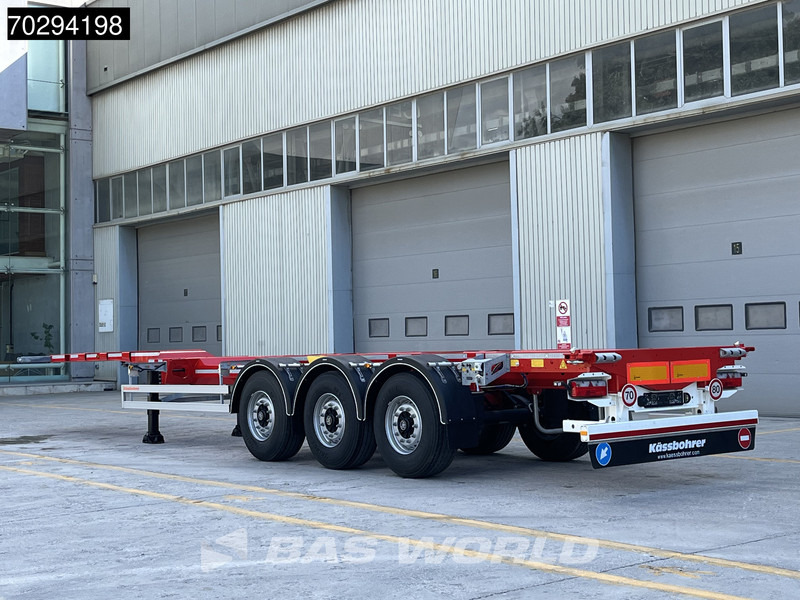 Kässbohrer 3 axles 40 ft 45 ft - نصف مقطورة لنقل الحاويات: صورة 3 Kässbohrer 3 axles 40 ft 45 ft - نصف مقطورة لنقل الحاويات: صورة 3