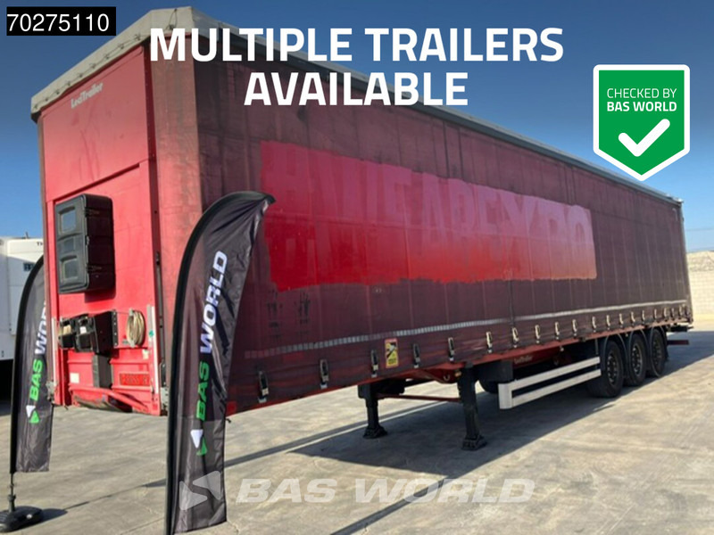 Lecitrailer LTM-3E Mega - نصف مقطورة ستارة: صورة 1 Lecitrailer LTM-3E Mega - نصف مقطورة ستارة: صورة 1