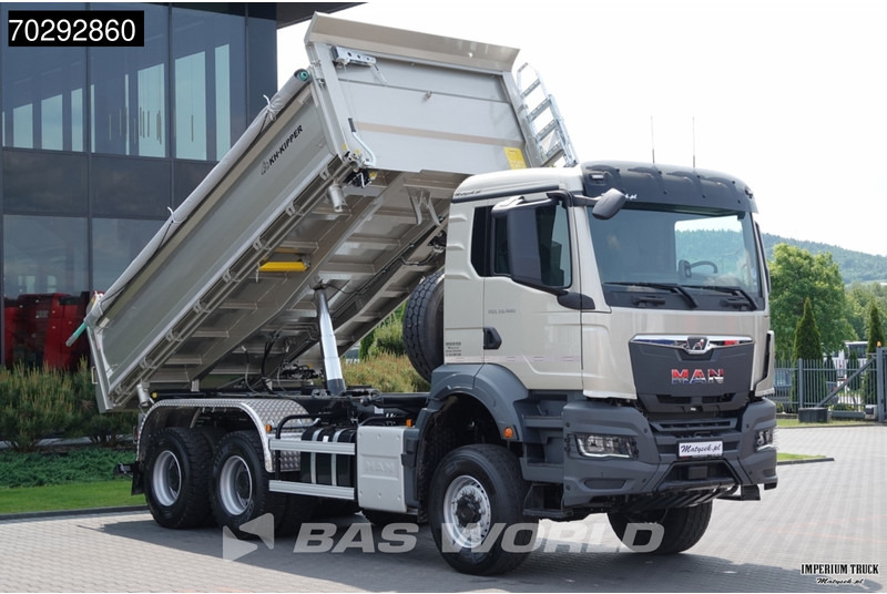 MAN TGS 33.480 TGS 6X6 6x6 3-Way Kipper Big-Axle Euro 6 - شاحنة قلاب: صورة 3 MAN TGS 33.480 TGS 6X6 6x6 3-Way Kipper Big-Axle Euro 6 - شاحنة قلاب: صورة 3