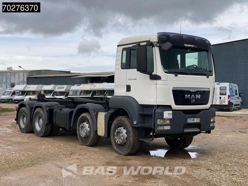 MAN TGS 35.400 8X4 Manual Retarder Big-Axle Steelsuspension Euro 5 - شاحنة ذات خطاف: صورة 3 MAN TGS 35.400 8X4 Manual Retarder Big-Axle Steelsuspension Euro 5 - شاحنة ذات خطاف: صورة 3