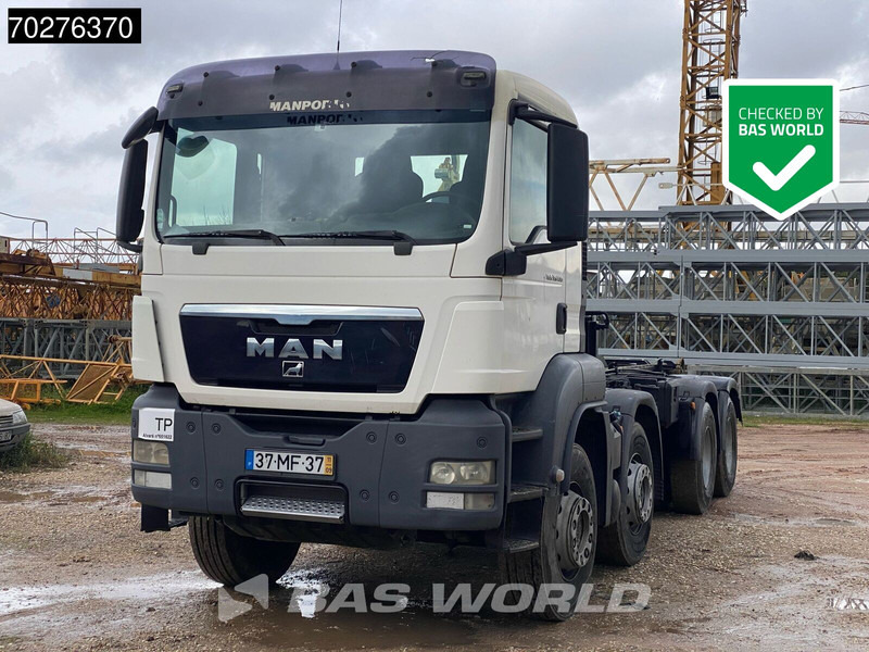 MAN TGS 35.400 8X4 Manual Retarder Big-Axle Steelsuspension Euro 5 - شاحنة ذات خطاف: صورة 1 MAN TGS 35.400 8X4 Manual Retarder Big-Axle Steelsuspension Euro 5 - شاحنة ذات خطاف: صورة 1