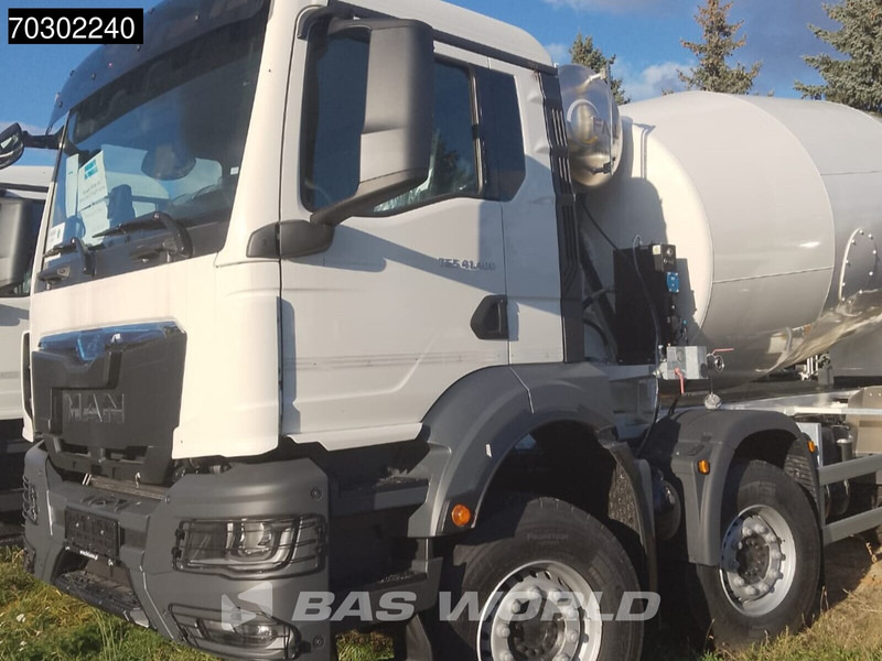 MAN TGS 41.400 8X4 12m3 FML mixer Steelsuspension Manual Airco EURO 2 - شاحنة خلاطة خرسانة: صورة 2 MAN TGS 41.400 8X4 12m3 FML mixer Steelsuspension Manual Airco EURO 2 - شاحنة خلاطة خرسانة: صورة 2