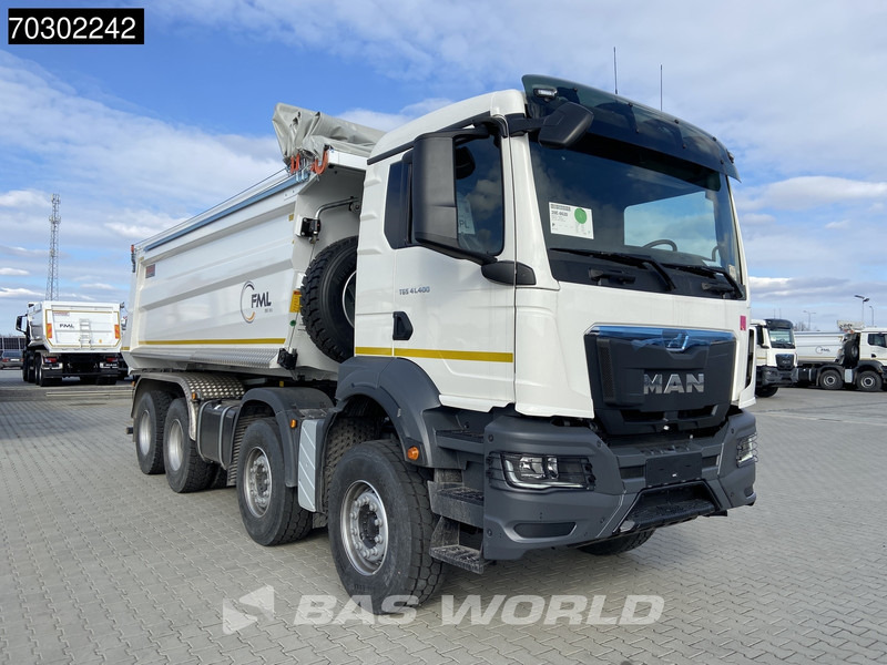 MAN TGS 41.400 8X4 20m3 KH Kipper Tarpaulin Automatic Big-Axle EURO 2 - شاحنة قلاب: صورة 3 MAN TGS 41.400 8X4 20m3 KH Kipper Tarpaulin Automatic Big-Axle EURO 2 - شاحنة قلاب: صورة 3