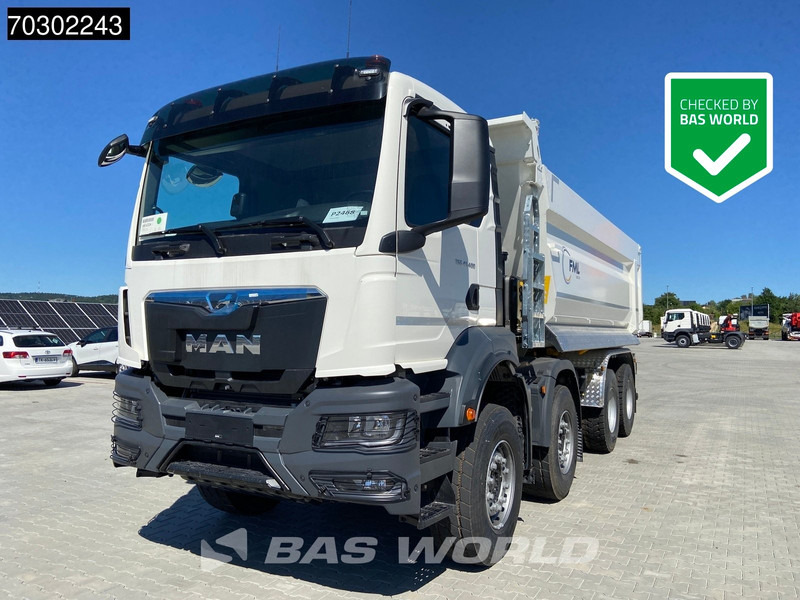 MAN TGS 41.400 8X4 NEW! 20m3 KH Kipper Manual Steel suspension Big-Axle EURO 2 - شاحنة قلاب: صورة 1 MAN TGS 41.400 8X4 NEW! 20m3 KH Kipper Manual Steel suspension Big-Axle EURO 2 - شاحنة قلاب: صورة 1