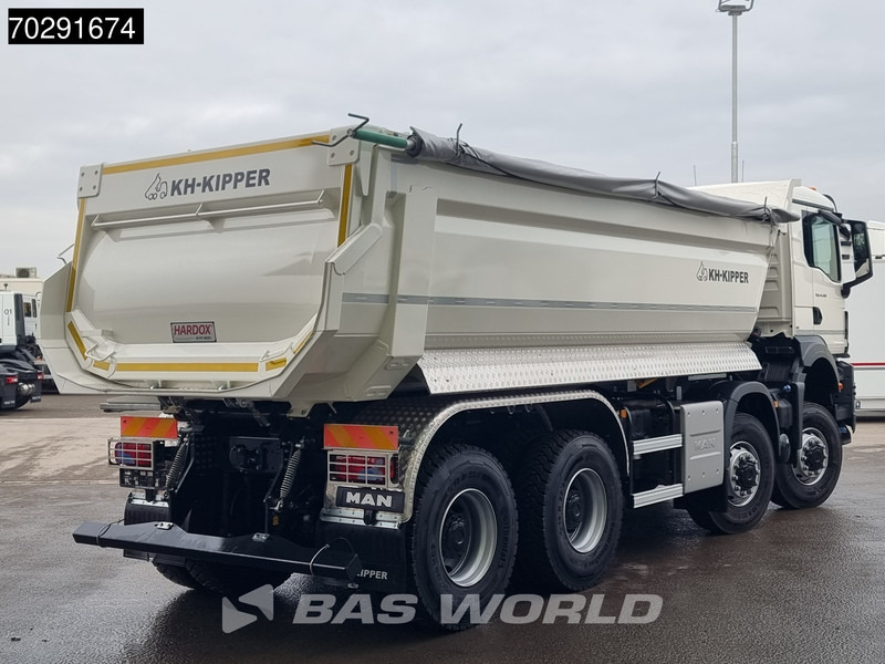 جديدة شاحنة قلاب MAN TGS 41.480 8X8 8x8 20m3 KH Kipper tarpaulin Manual Big-axle Steel suspension Euro 6: صورة 9