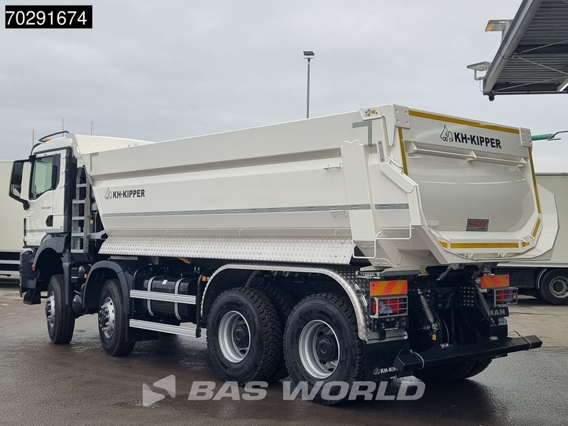 جديدة شاحنة قلاب MAN TGS 41.480 8X8 8x8 20m3 KH Kipper tarpaulin Manual Big-axle Steel suspension Euro 6: صورة 12