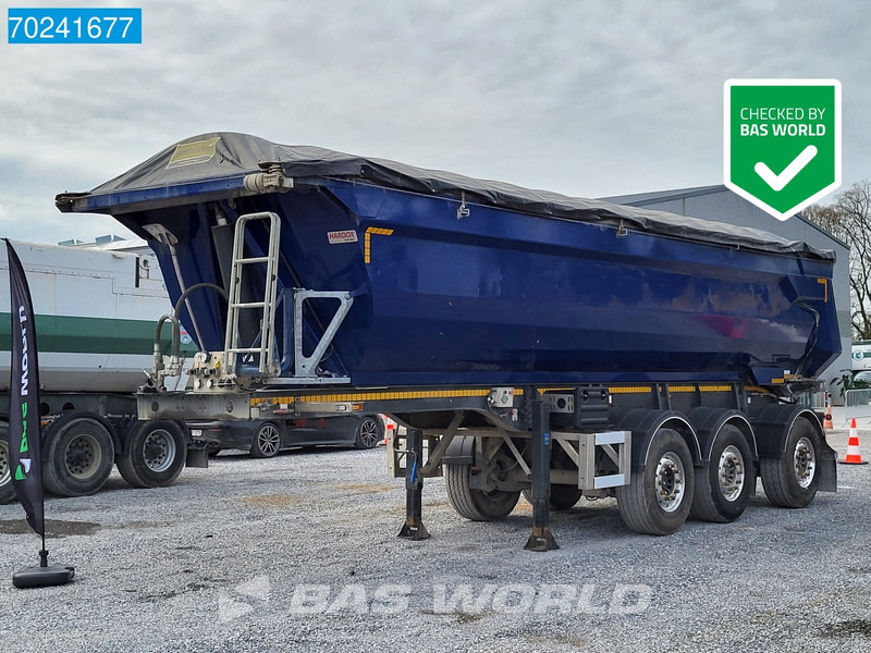 MOL MO4DAST3 3 axles 27m3 Liftachse Steel Tipper Hardox - قلابة نصف مقطورة نصف مقطورة قلابة: صورة 1 MOL MO4DAST3 3 axles 27m3 Liftachse Steel Tipper Hardox - قلابة نصف مقطورة نصف مقطورة قلابة: صورة 1