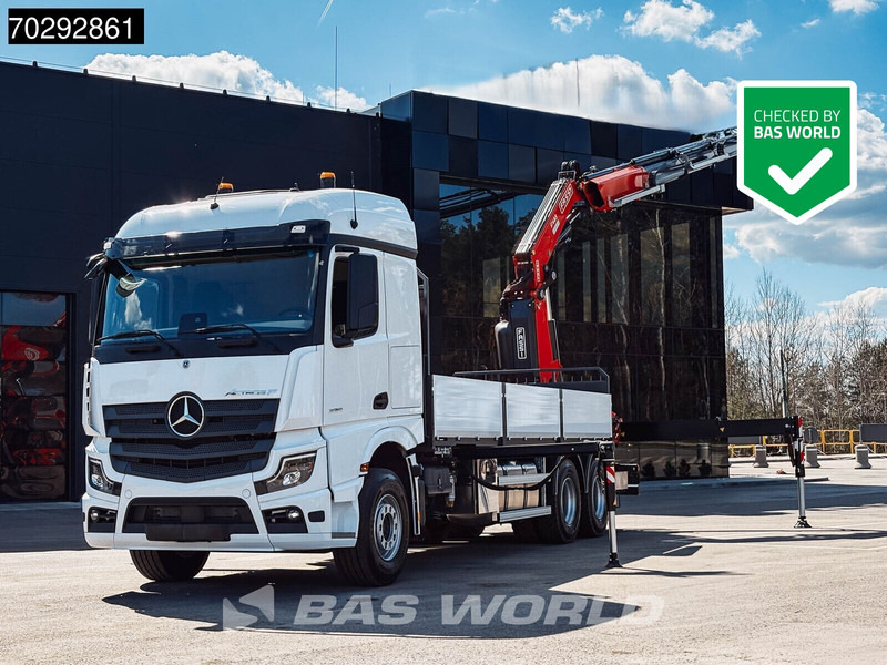 Mercedes-Benz Actros 2651 Actros 6X4 Fassi F486 Led Navi Euro 6 - شاحنات مسطحة, شاحنة كرين: صورة 1 Mercedes-Benz Actros 2651 Actros 6X4 Fassi F486 Led Navi Euro 6 - شاحنات مسطحة, شاحنة كرين: صورة 1