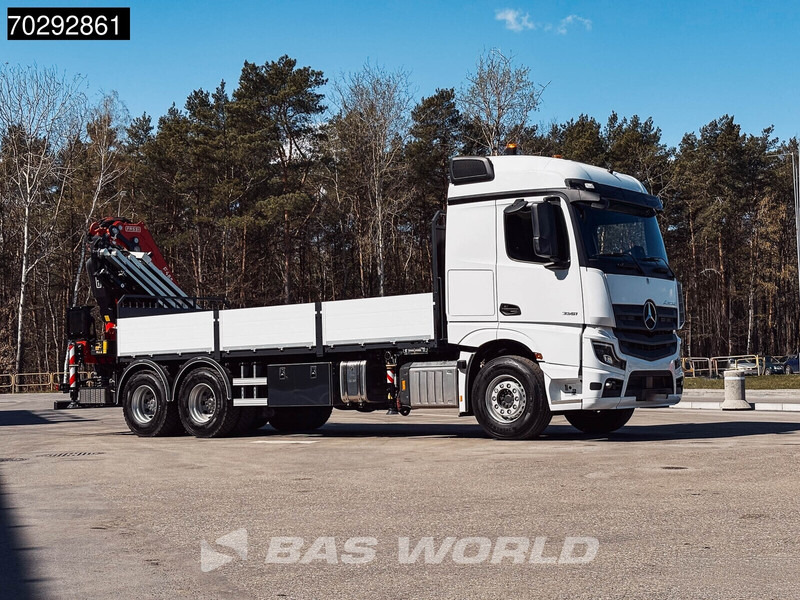 جديدة شاحنات مسطحة, شاحنة كرين Mercedes-Benz Actros 2651 Actros 6X4 Fassi F486 Led Navi Euro 6: صورة 17
