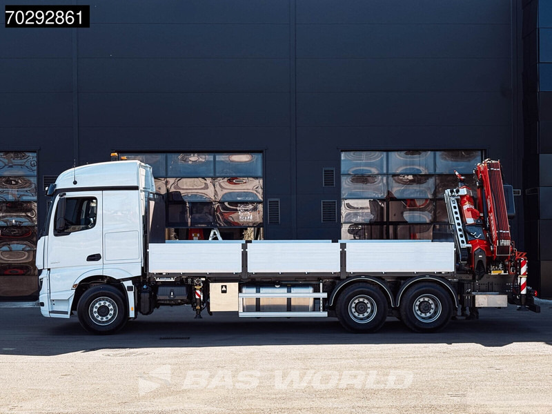 جديدة شاحنات مسطحة, شاحنة كرين Mercedes-Benz Actros 2651 Actros 6X4 Fassi F486 Led Navi Euro 6: صورة 16